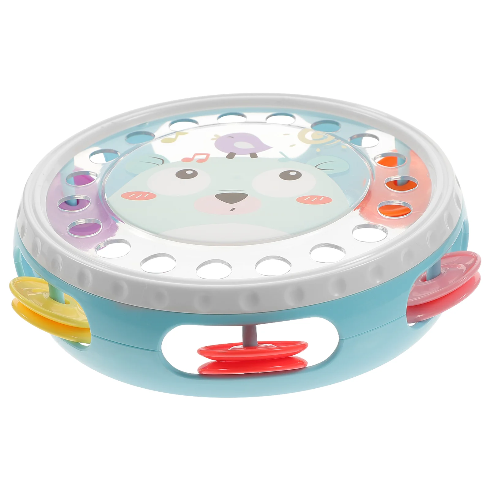 

Hand-Held Little Hand Drum Percussion Gift Baby Tambourine Children'S Hand Drum Musical Educational Toys Christmas Birthday Gift