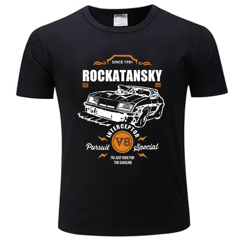 Mad Max Mfp Main Force Patrol Pursuit Interceptor Maglietta Oversize Abbigliamento Da Uomo Di Marca Manica Corta Streetwear Top Di Grandi Dimensioni