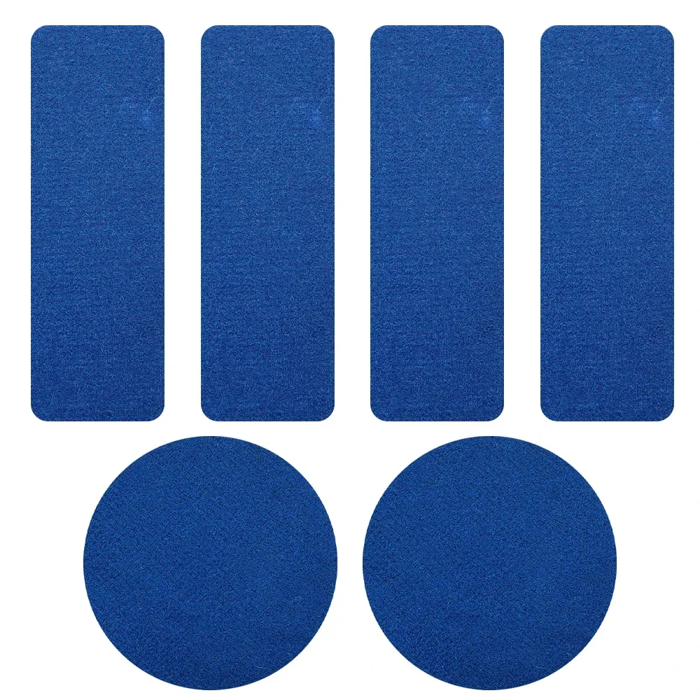 6 מחשבים נעל העקב תיקון ערכת תיקון עצמי בתוך נעל חורים חורים עור רפידות העקב רפידות עור כרית דבק