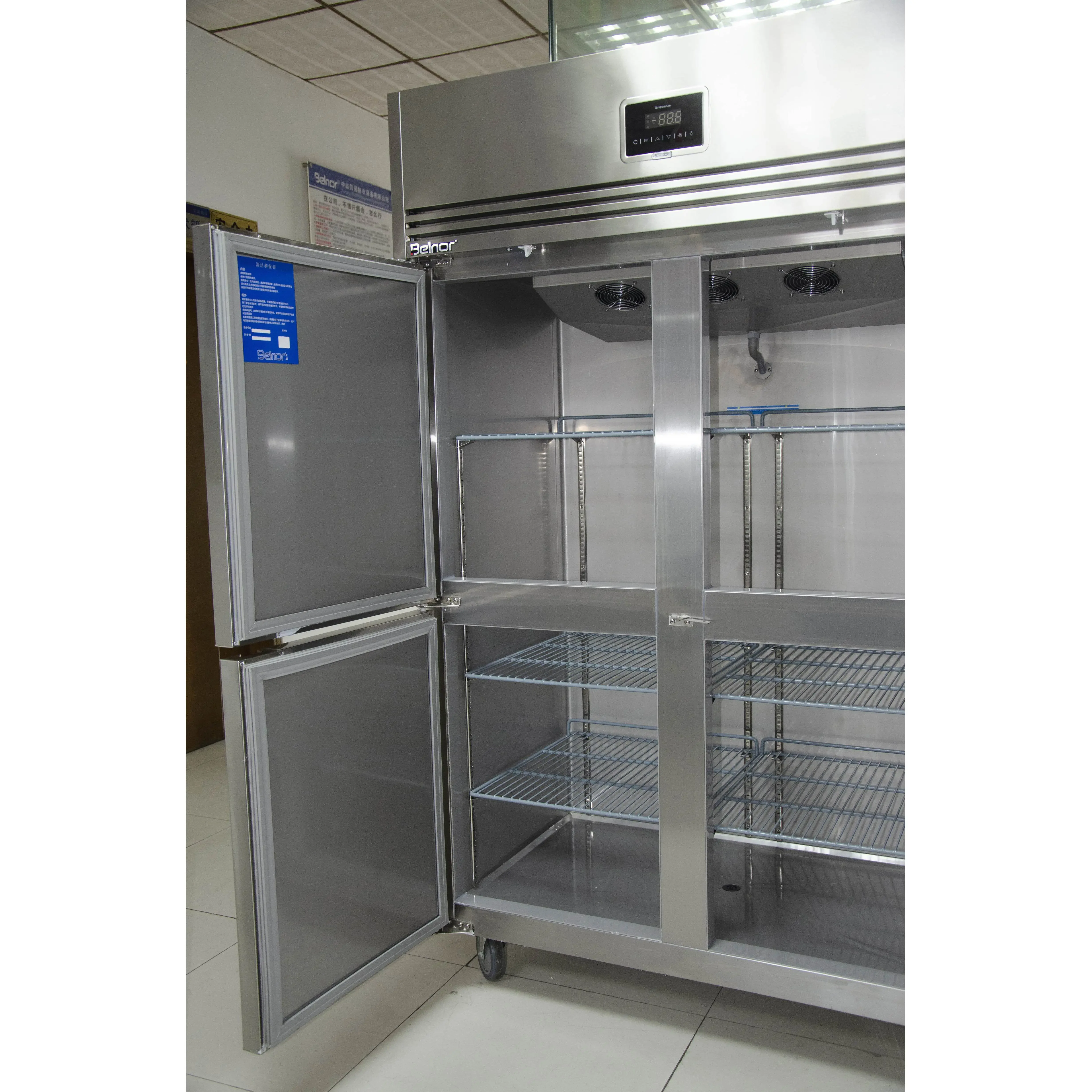 Belnor vertical refrigerator refrigerated cabinet meat display refrigerator - Image 5