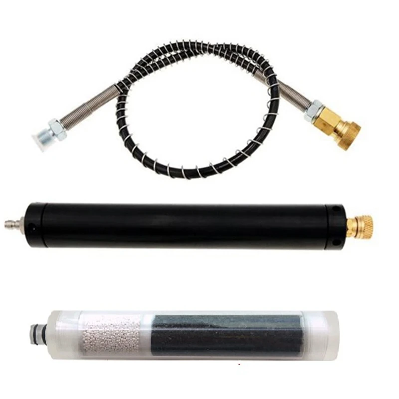 

NEW-1Set Pcp воздушный фильтр компрессор масло-водяной сепаратор высокого давления 300 бар насос фильтр сепаратор с запасными элементами фильтра