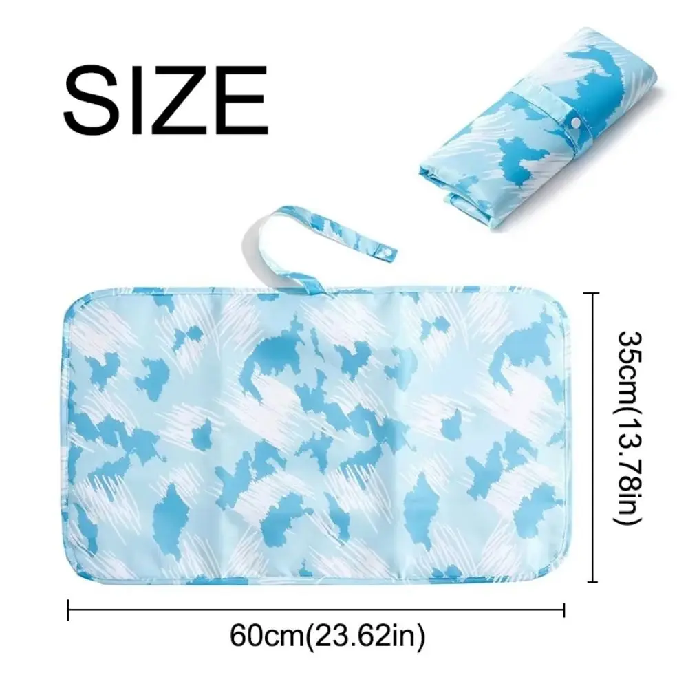 Simple Foldable Baby Changing Mat Portable Quick Change Newborn Diaper Changer Lightweight Durable Baby Diaper Sheet Toddler