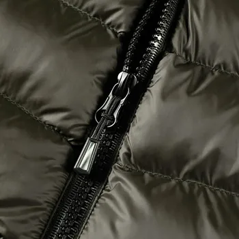 Thick Warm Padded Coat Male Hooded Warm Outwear Soild Thermal Jackets Winter Padded Jakcets Pocket Slim Fit Thickened Clothing 5