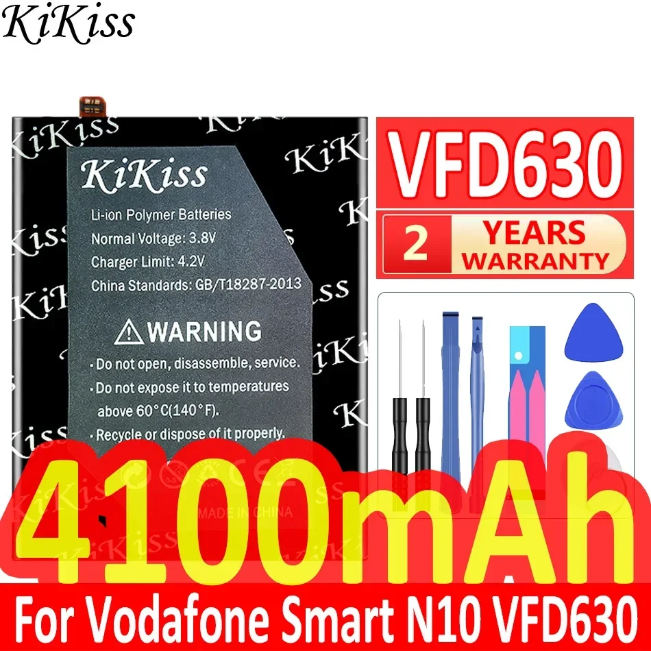 

4100mAh KiKiss Powerful Battery VFD 630 For Vodafone Smart N10 VFD630