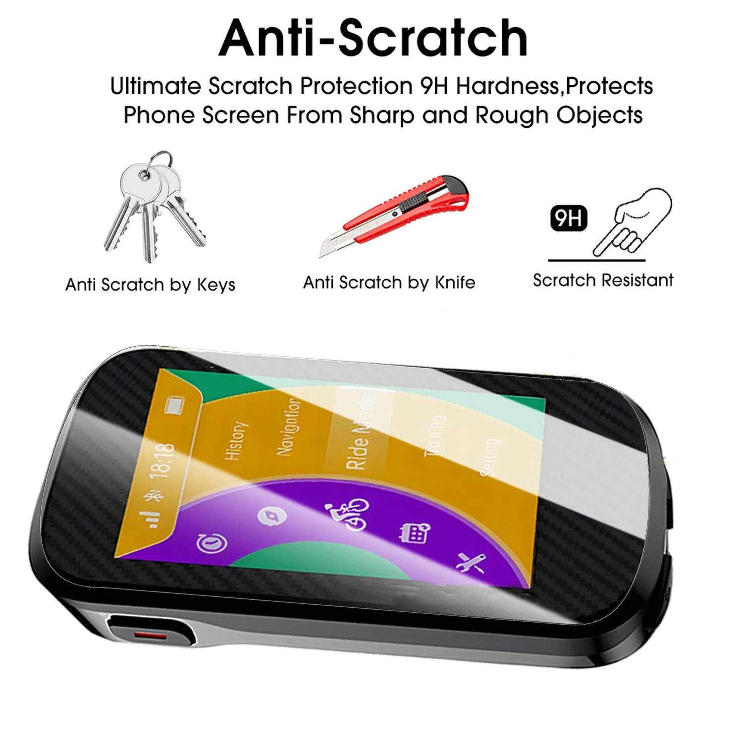 for IGPSPORT BSC 300 300T 200 200S 100 100S Tempered Glass Screen Protector HD Protective Film Cover for IGPSPORT BiNavi BSC 300
