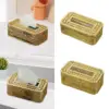 Tissue Box Toilet Paper Storage Rack Paper Tissue Napkin Holder Facial Tissue Holder for Living Room Office Toilet Hotel Bedroom 4