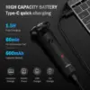Sejoy Shavers for Men Electric Razor Waterproof IPX5 Electric Shaver Fast Charging-3D Floating Head Shaving Machine 3