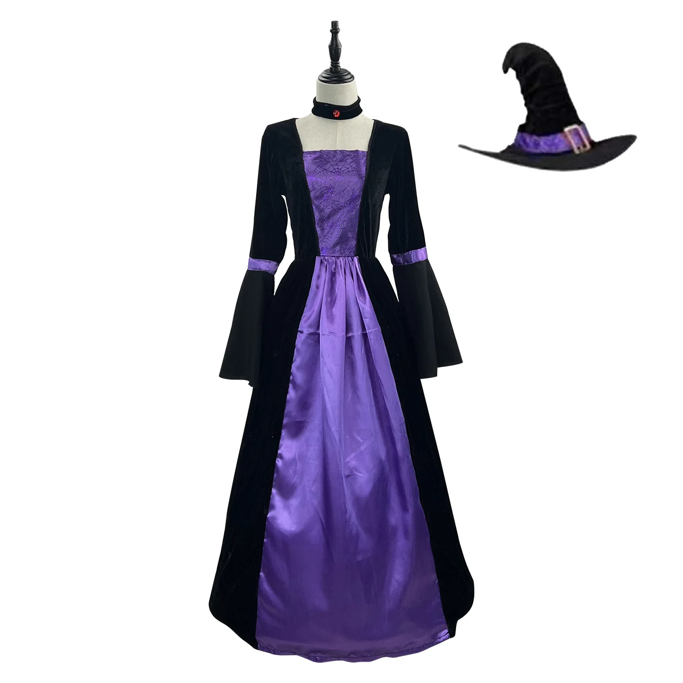 Purple Witch Costume 2