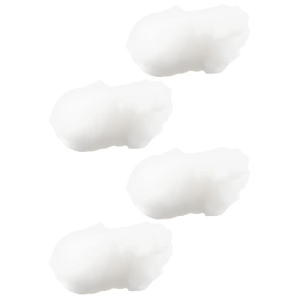 

4pcs Simulation Cloud Ornaments Hanging Cloud Photo Props Decorative Cloud