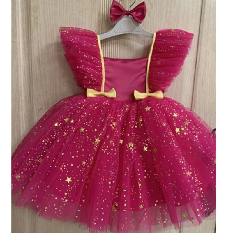 Girls Dress Baby Girl Dress Baby Girl Sequin Party Dress Newborn 1 Year Birthday Princess Outfit