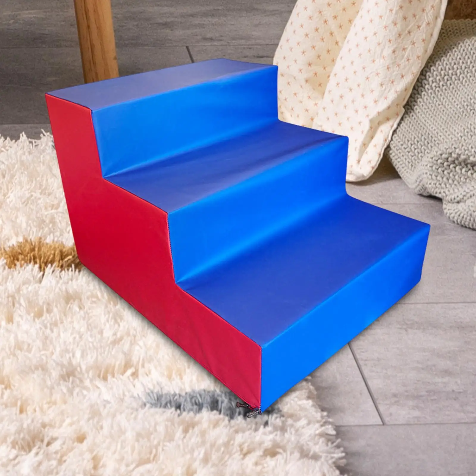 Kids Step Children Three Step Stair Portable Boys and Girls Playroom Exercise Home Fitness Hand Foot Coordination Training