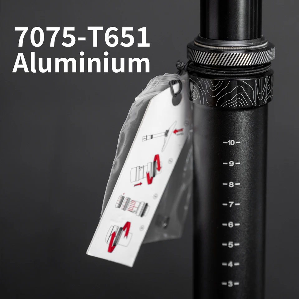 TranzX 自転車ドロッパーシートポスト 34.9 ミリメートル X 125/150