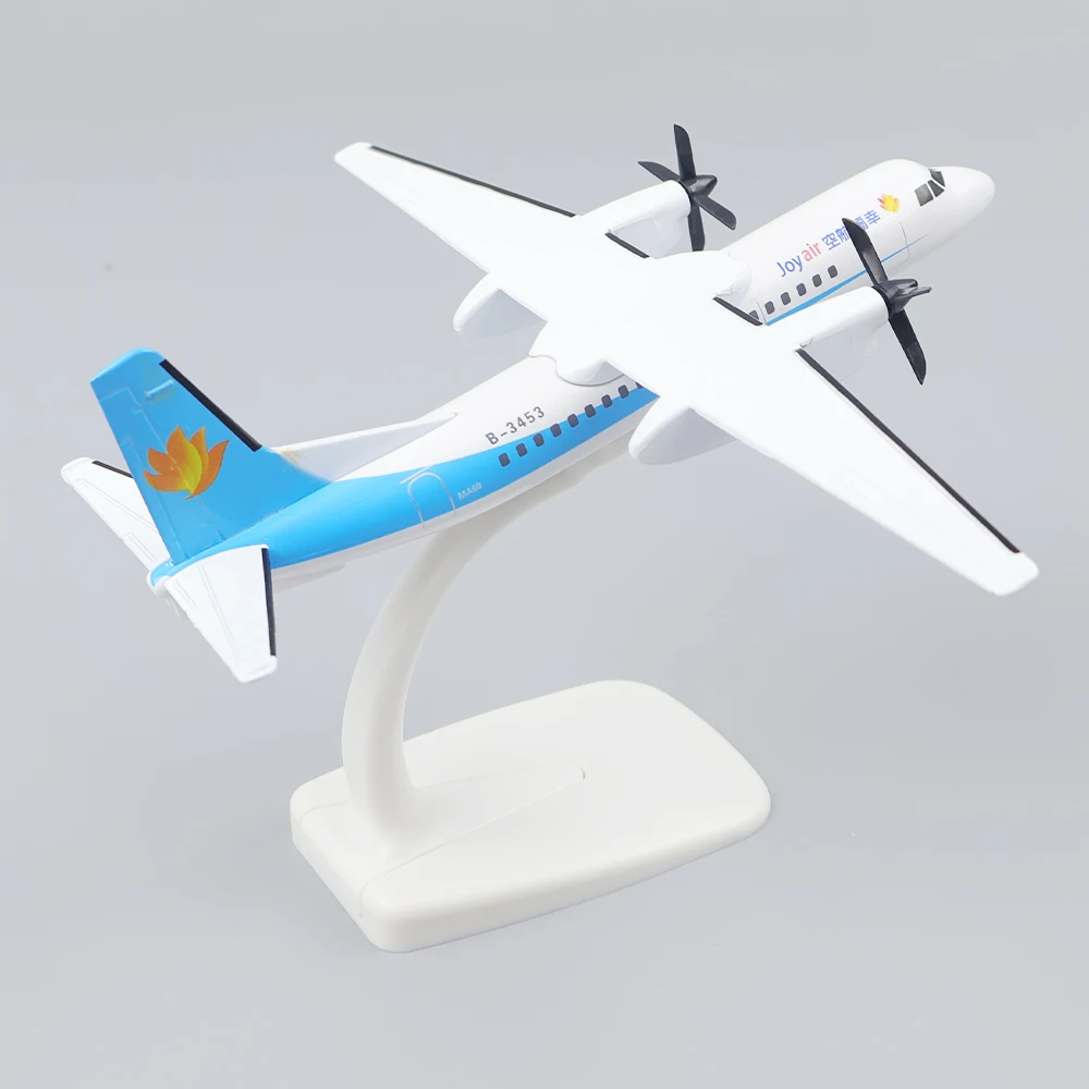 

20cm 1/400 Metal Plane Model Happy Xinzhou Aviation Airbus Simulation Alloy Material Die-casting Children's Toy Ornament