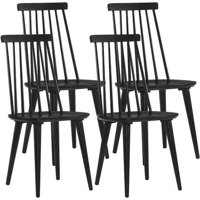 Modern Wood Dining Set 3