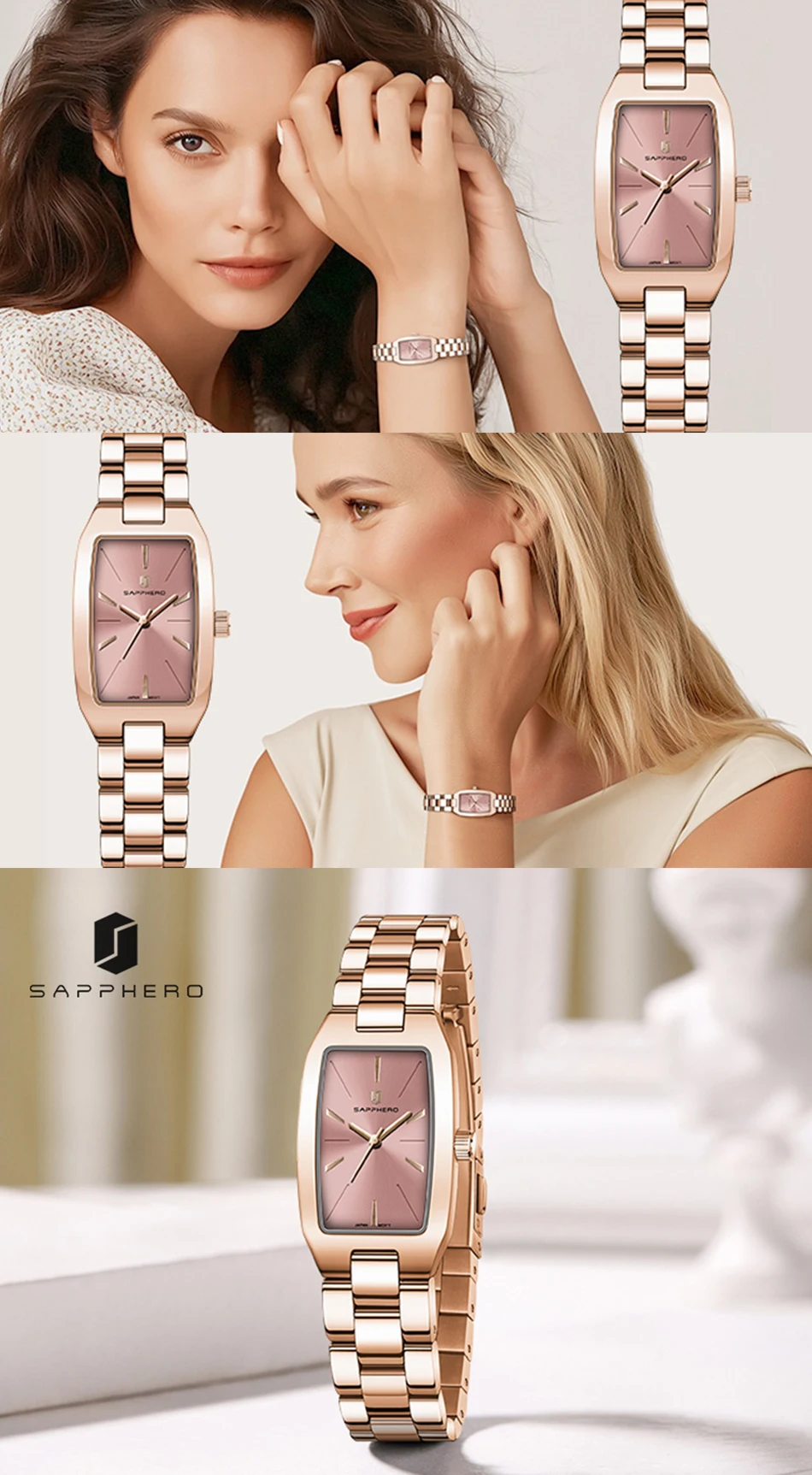 SAPPHERO Luxury Orologio - Movimento Seiko PC21