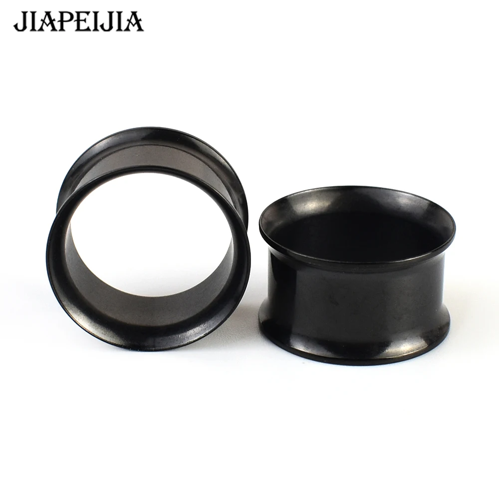 Piercing Jewelry Ear Piercing Jewelry Metal Jewelry Body Piercing Jewelry Body Jewelry 3-50mm 2pcs Ear Plugs Tunnels Gauges Stainless Steel Ear Stretcher for Women Men