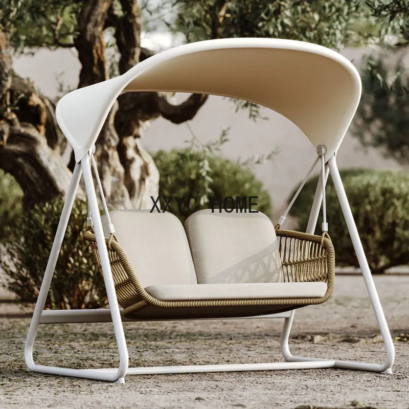 Silla colgante reclinable De lectura, soporte para balcón, hamaca para habitación, Columpio De jardín, muebles