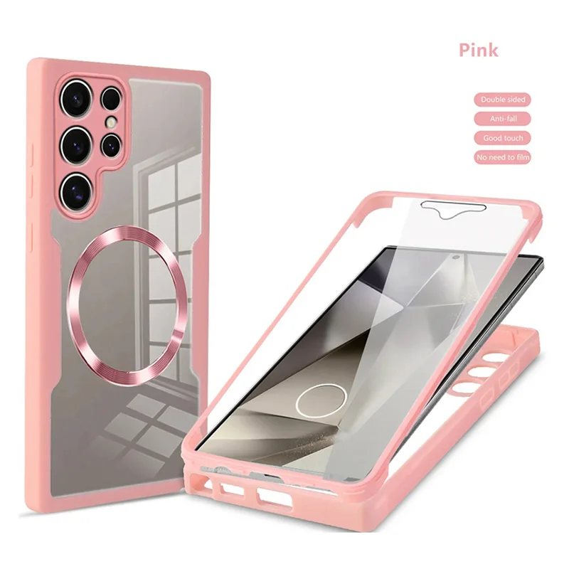 Magsafe 360° Full Body Magnetic Phone Case with Enhanced Protection
