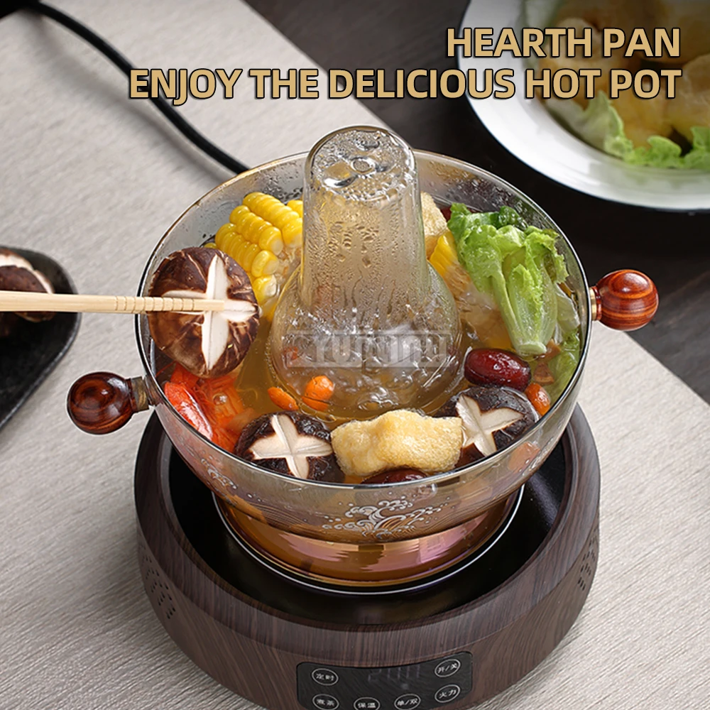 Household Elektrisch Hotpot Cooker Mini Electric Ceramic Stove Hot Pot Machine Cuisiniere Electrique 3