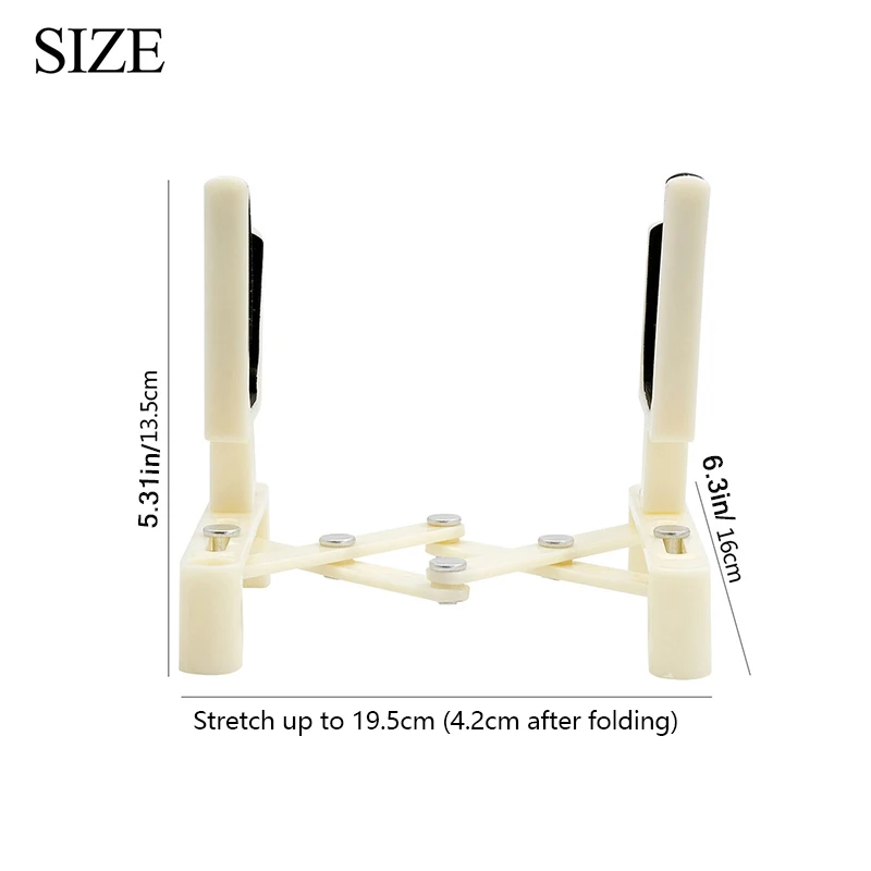 Retractable Foldable Violin Stand Holder Portable Stringed Musical Instrument Accessories Adjustable Fiddle Bracket Sponge Pad