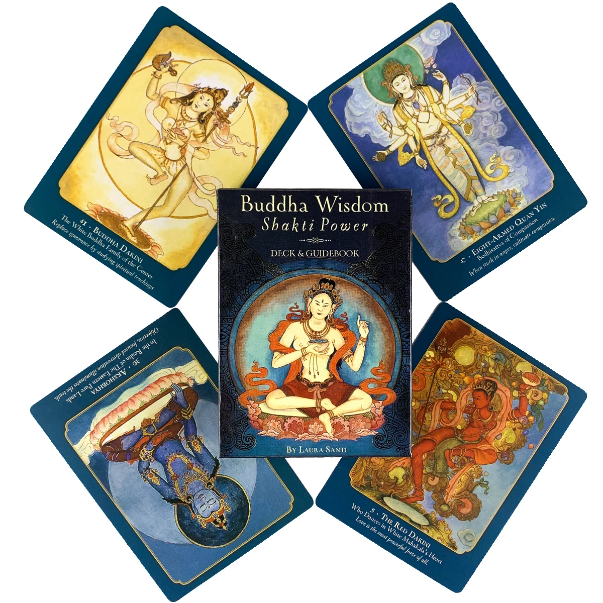 Buddha Wisdom Shakti Power Oracle CardsTarot Deck Cards For Fate Divination  Entertainment High Quality Board Game For Adult| | - AliExpress