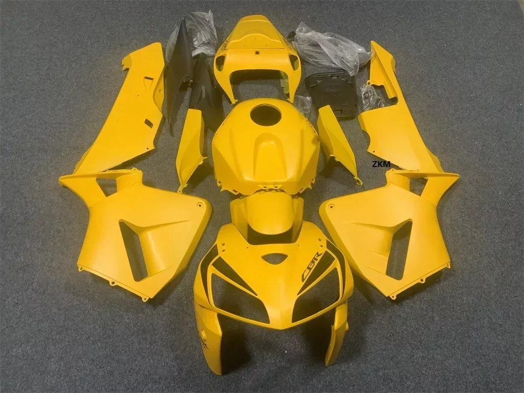 

4Gifts New ABS Motorcycle Whole Fairings Kit Fit For HONDA CBR600RR CBR600 RR F5 2005 2006 05 06 Bodywork Set Yellow