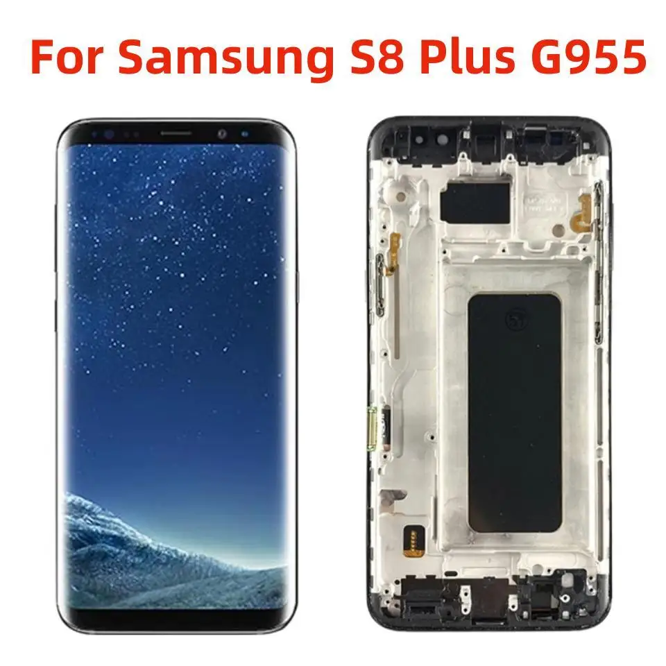 

ЖК-дисплей с сенсорным экраном для Samsung Galaxy S8 Plus G955 G955F