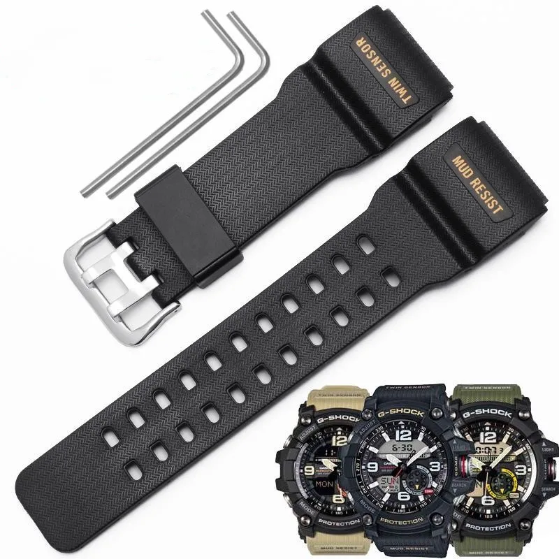 Per Casio G-Shock Gg-1000 Gwg-100 Gsg-100 Cinturino In Resina Di Ricambio Per Uomo Sport Accessori Per Braccialetti Impermeabili Cinturino Per Orologi