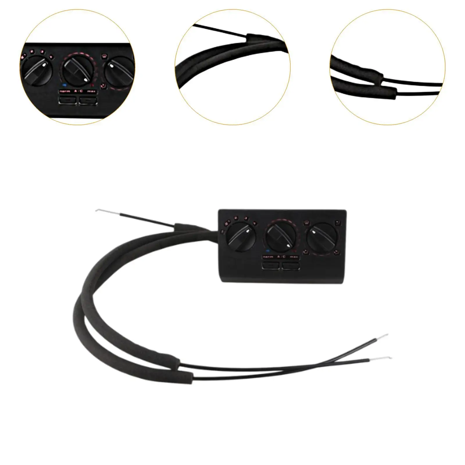 Manual A/C Switch Panel Automotive Accessories 33D959543 Directly Replace for Volkswagen Passat B3 Santana 3000 Spare Parts