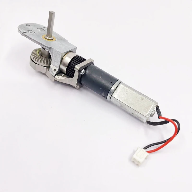 Eixo de Saída Vertical em Forma de l Redutor de Engrenagem Planetária Motor de Escova de Carbono Dc3v 6v 7.4v 8v 18rpm48rpm Torque de Velocidade Lenta Alta 16 mm