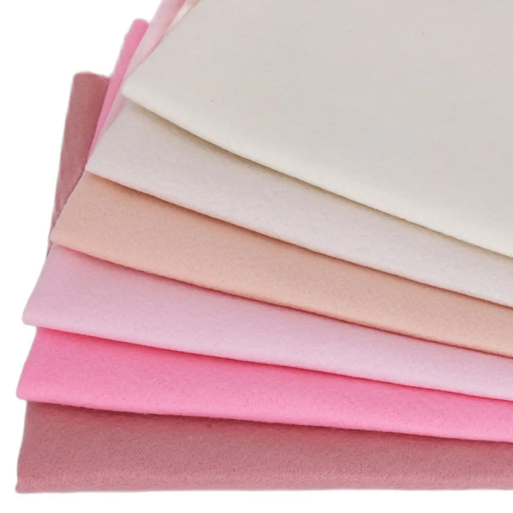 1.2MM High Density Soft Felt Fabric For Home Sewing Dolls Crafts DIY