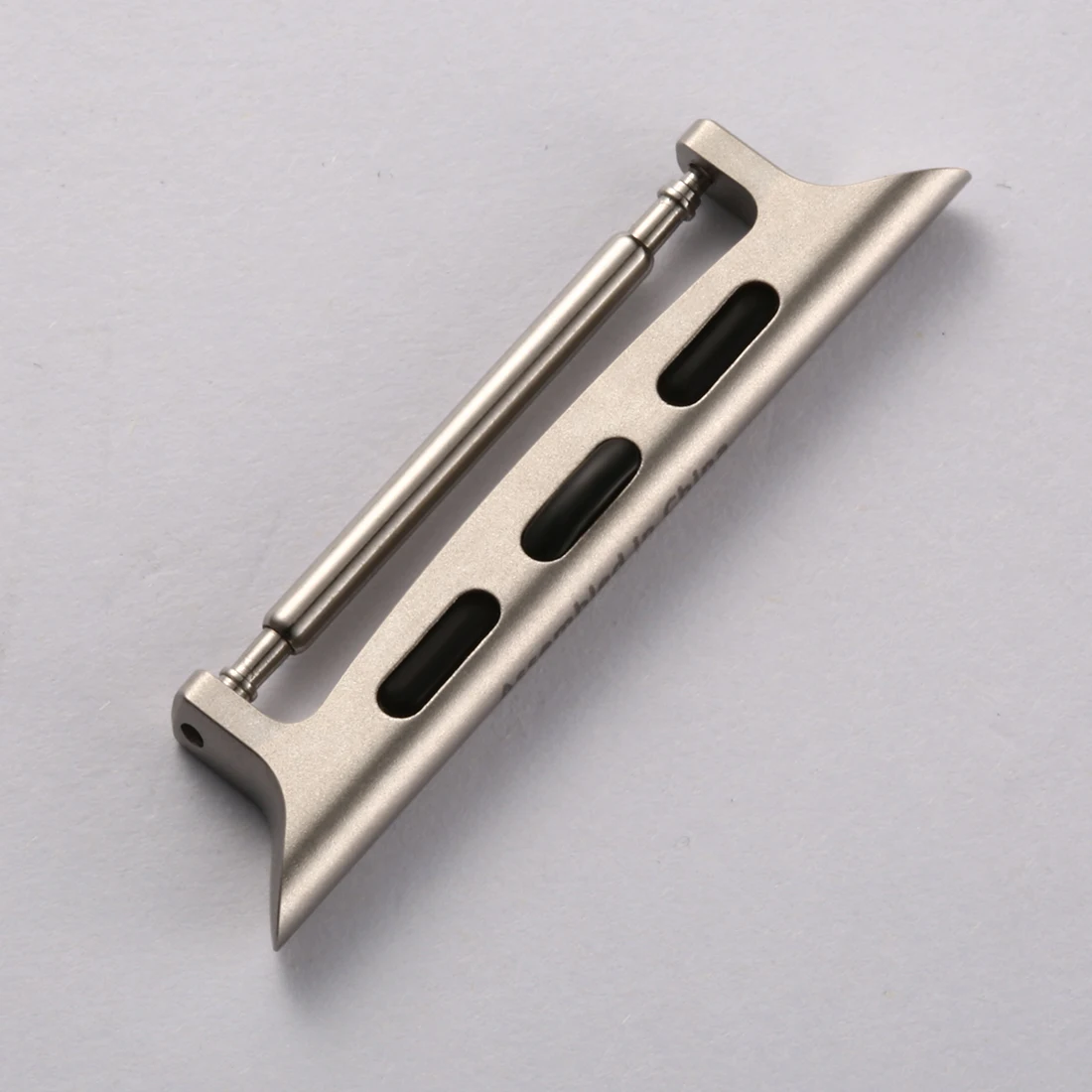 Premium Stainless Steel Connectors for Apple Watch Bands (2-Pack)