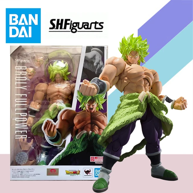 Bandai Original S.H.Figuarts SHF Dragon Ball Super BROLY FULLPOWER Anime  Action Figure Finished Model Kit Toy Gift for Children - AliExpress