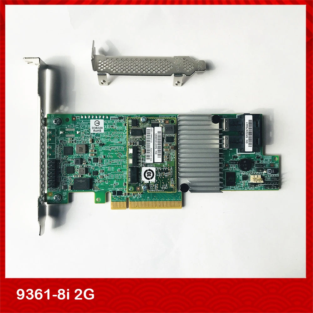For Lsi Megaraid 93618i 2gb Raid Pcie Controller 12gb/s Sas/sata
