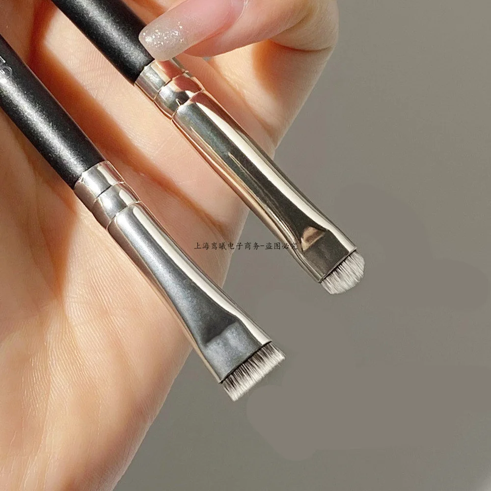 Makeup Brush Set 1/2/3 Pcs Eye Makeup Brush Flat Eyeliner Eyebrow Blending Soft Nylon Hair 3 Styles for Choose