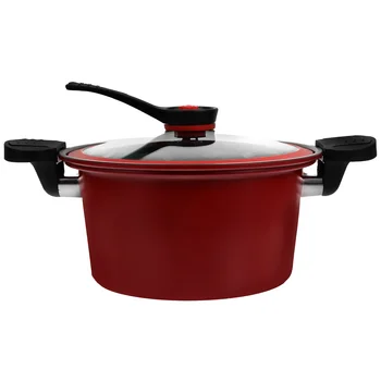 1Pc Multifunction Cookware Micro Pressure Cooker Household Soup Pan Nonstick Steamer Pot Slow Cooker Stockpots Electric Pressure 1