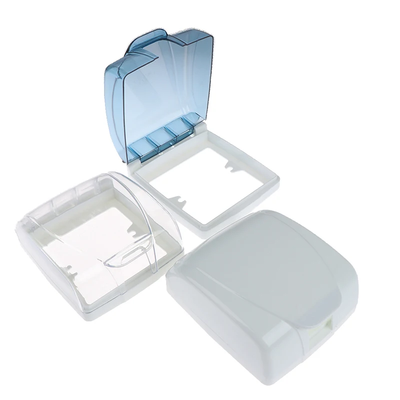 118mm*100mm*45mm Plastic Wall Switch Waterproof Cover Box 86 Type Wall Light Panel Socket Flip Cap socket protection cover