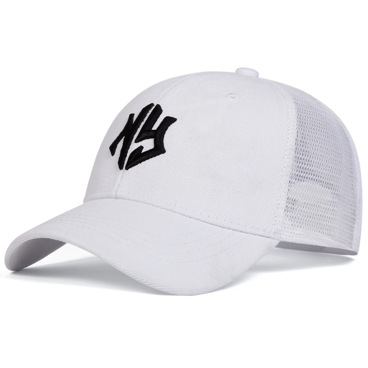Unisex NG Buchstaben Stickerei Baseball Net Caps Frühling und Sommer Outdoor Einstellbare Casual Hüte Sonnenschutz Hut Sport Cap – Detail 6