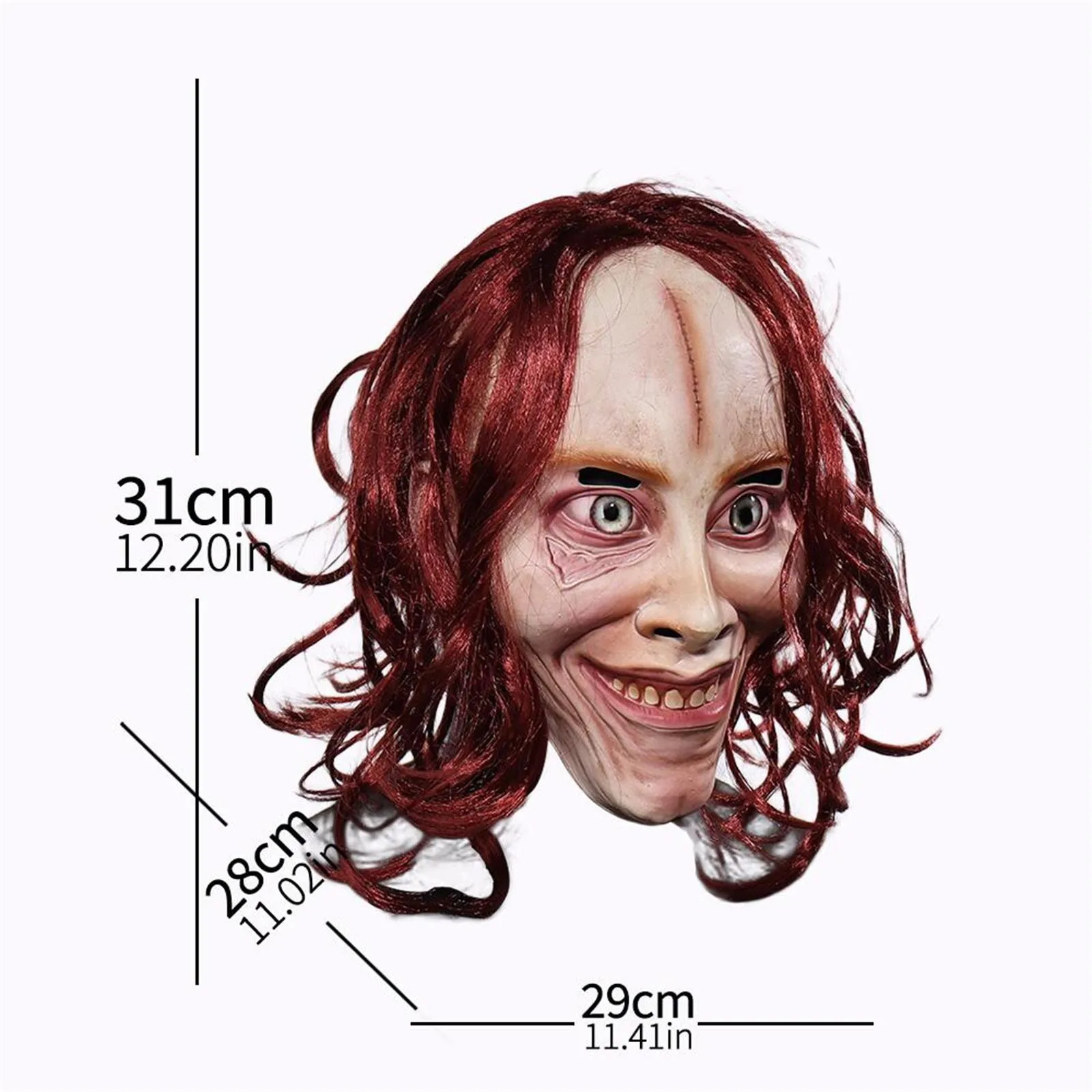 اللاتكس قناع تأثيري قناع مخيف تنكري