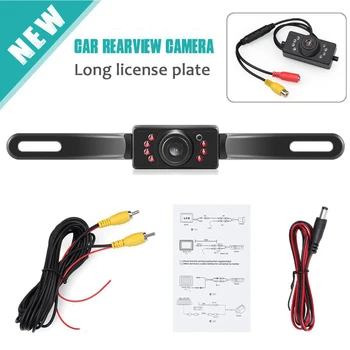Car HD Night Vision targa telecamera per retromarcia telecamera per retromarcia linea di parcheggio telecamera per bagagliaio impermeabile IP69 adatta per auto