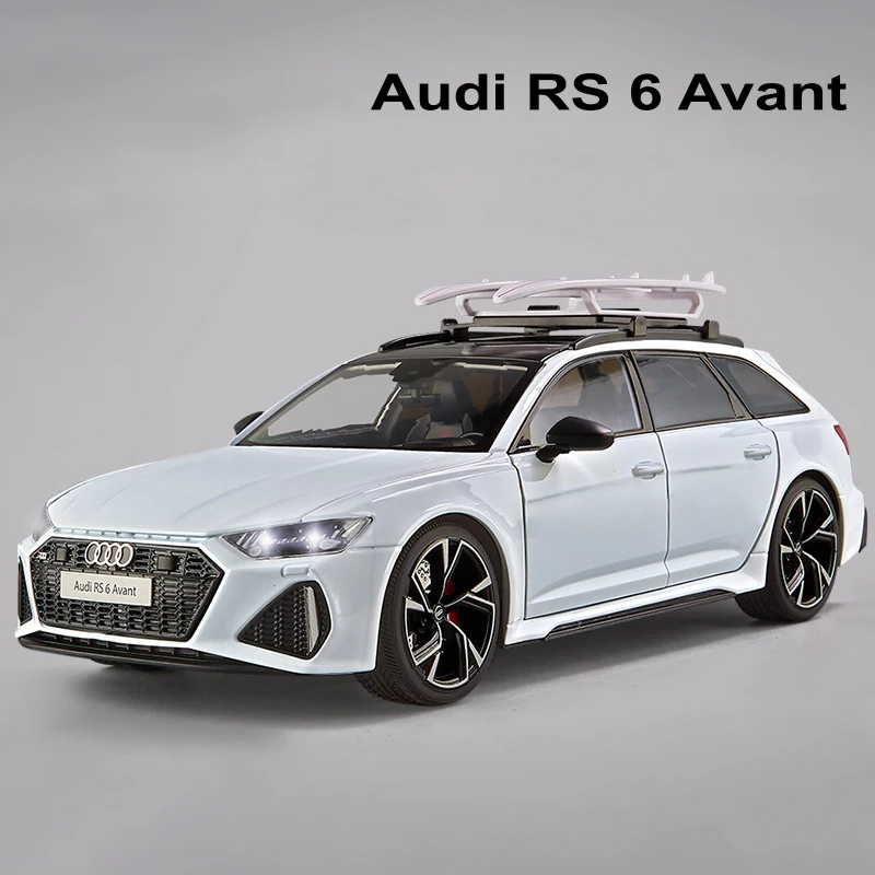 アウディ RS6 アバント audi 1:18スケール 合金 ミニカー ホワイト GAZOOショッピング ABT RS6－R（1／18）: クルマ関連 GAZOO