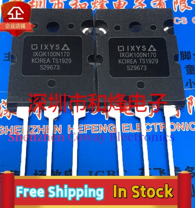 

10PCS-30PCS IXGK100N170 TO-264 IGBT 100A1700V In Stock Fast Shipping