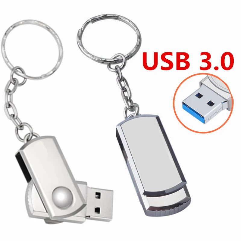 

Metal USB Flash Drive 64GB High Speed 128GB Pen Drive 3.0 16 32 64 GB Pendrive 32GB 16GB Memory Stick Drives U Disk Waterproof