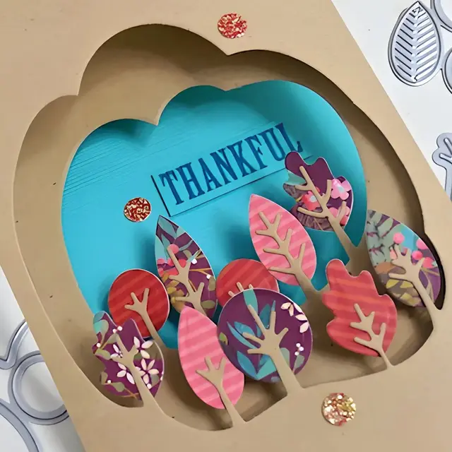Multi-layered Christmas Frame Metal Cutting Dies 3