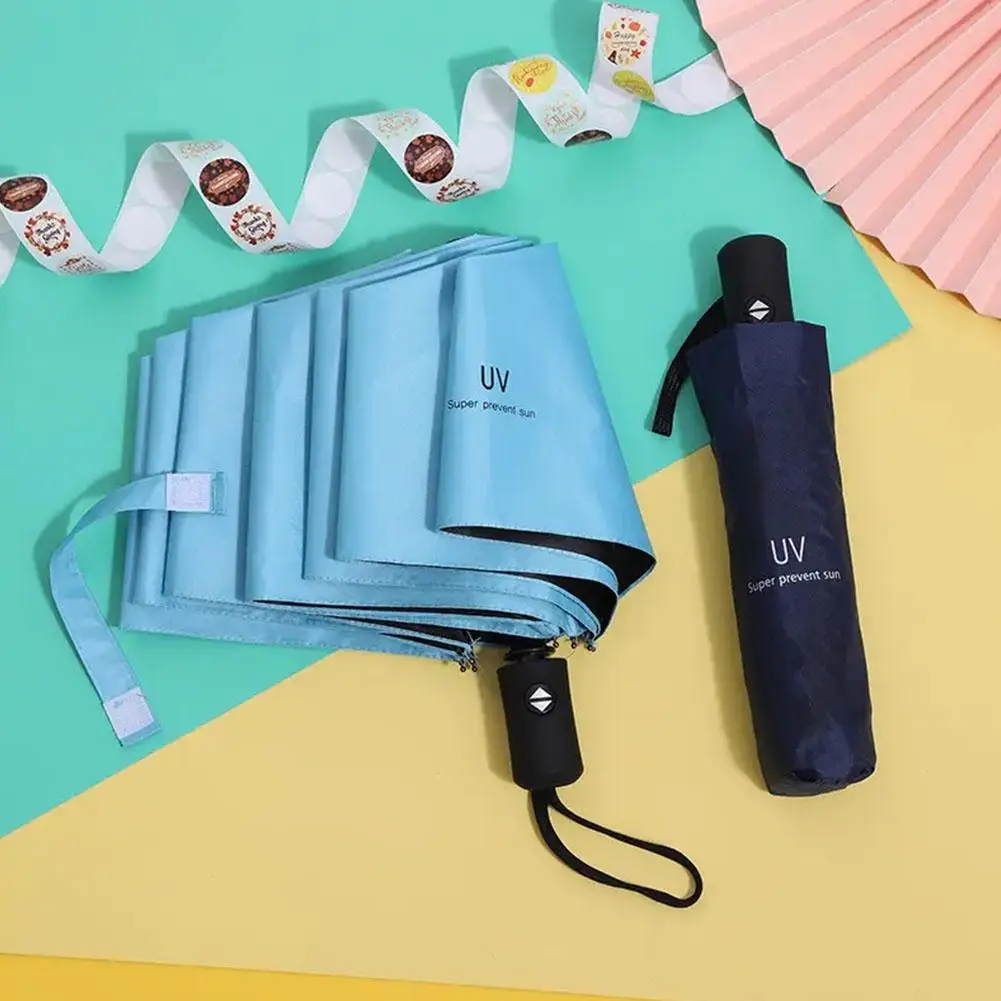 Folding Automatic Mini Umbrella Anti UV Rain Sun Umbrella Fashion Portable Wind And Light Proof Sunshade mini umbrella wind resistant umbrella folding umbrella mini sun umbrella automatic sun umbrella automatic umbrella windproof umbrella sun umbrella