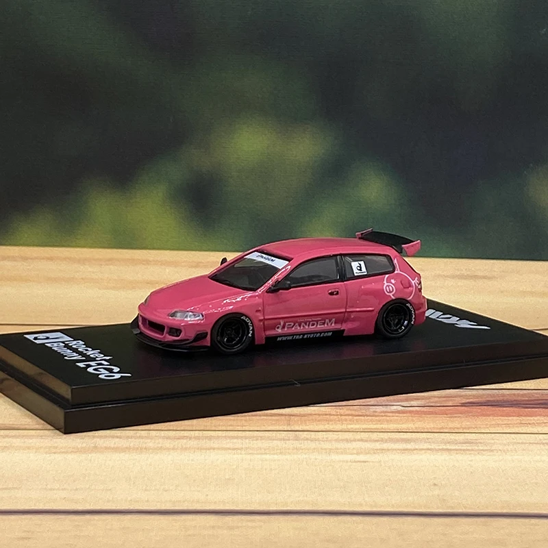 

Rocket Rabbit 1:64 CIVIC EG6 HKM alloy car model