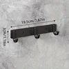 Suitable for bathroom, living room, kitchen, modern wall rod storage hooks, kitchenware storage racks, kitchen accessories 6