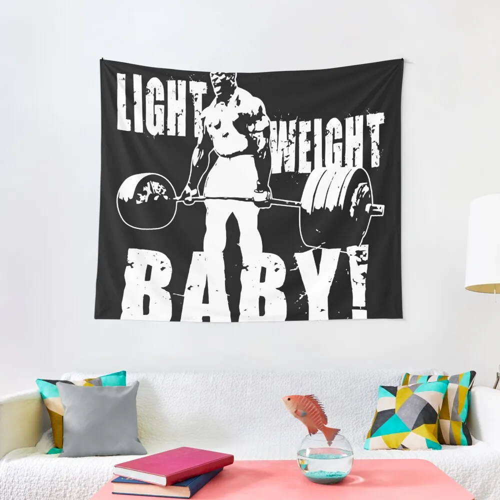 

Light Weight Baby! (Ronnie Coleman) Tapestry Wall deco decoration aesthetic