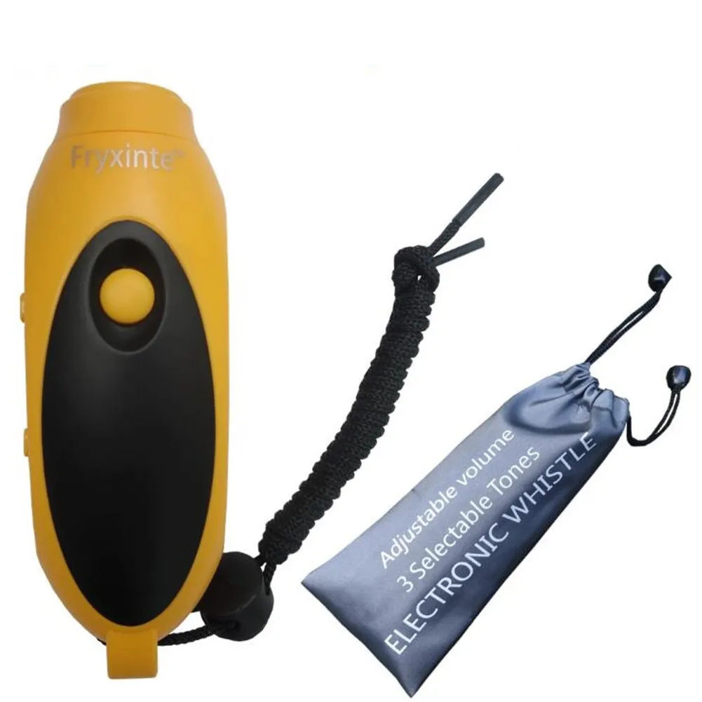 Electronic Whistle 3 Tone Hand-Held Lanyard for Outdoor Sports Basketball 1 PC