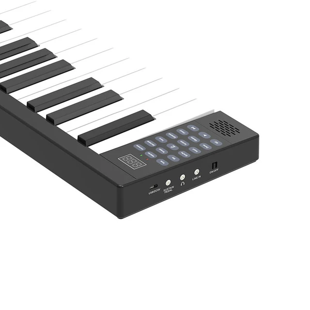 Intelligent Portable Digital Electronic Classic Roll Up Piano Amazon  Exclusive Carry-on Folding Piano Midi Keyboard 88 Keys - AliExpress